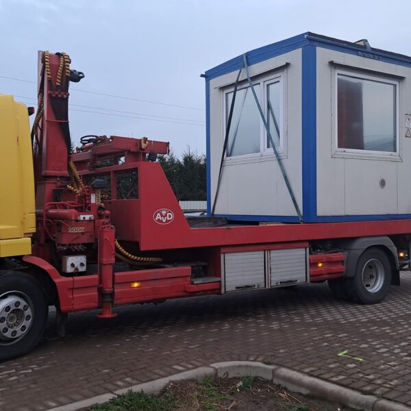 Moduļu māju piegāde