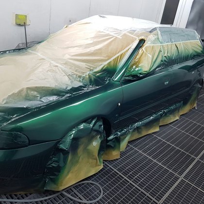 Audi pārkrāsošana