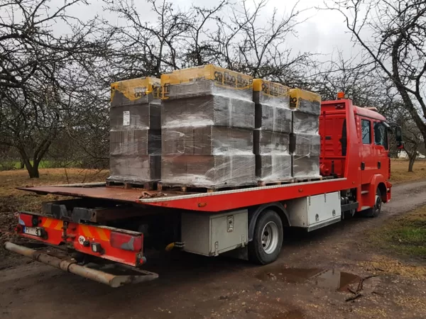 Būvmateriālu transportēšana
