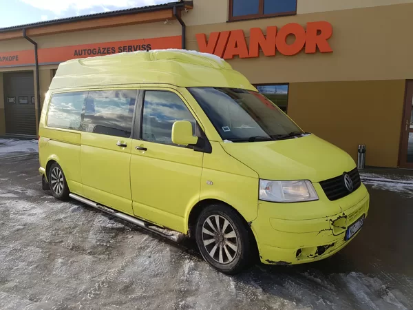 VW T5 krāsa