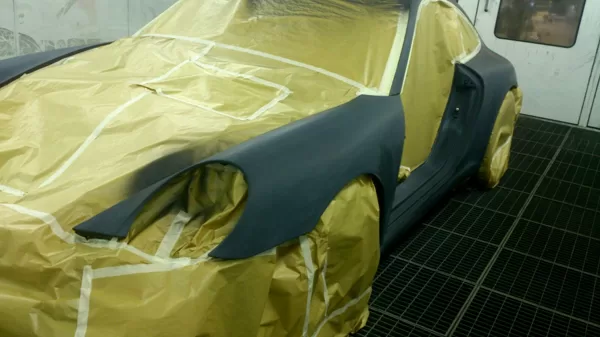 Porsche krāsošana